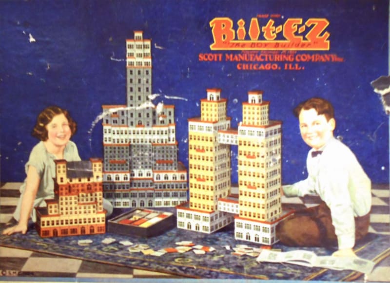 Cover of a Bilt-E-Z box