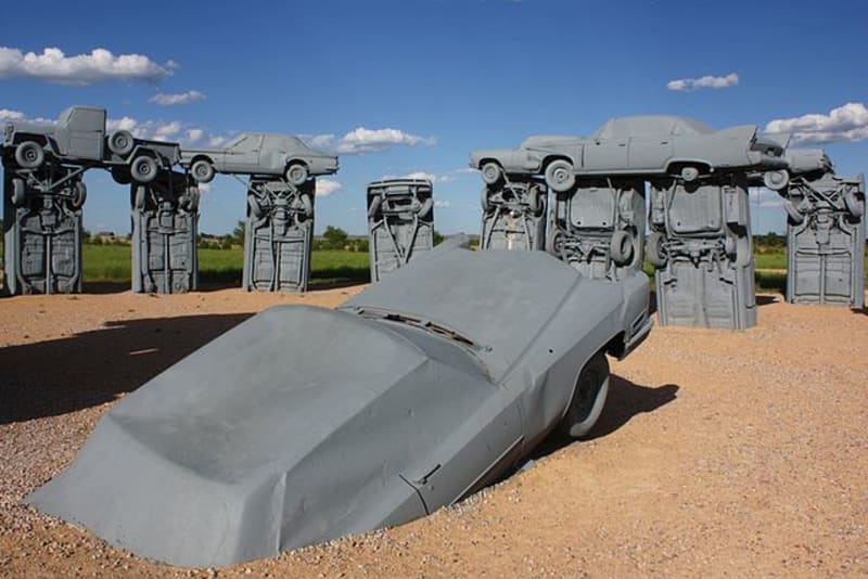 Carhenge, Alliance Nebraska: photo by Brian W Schaller