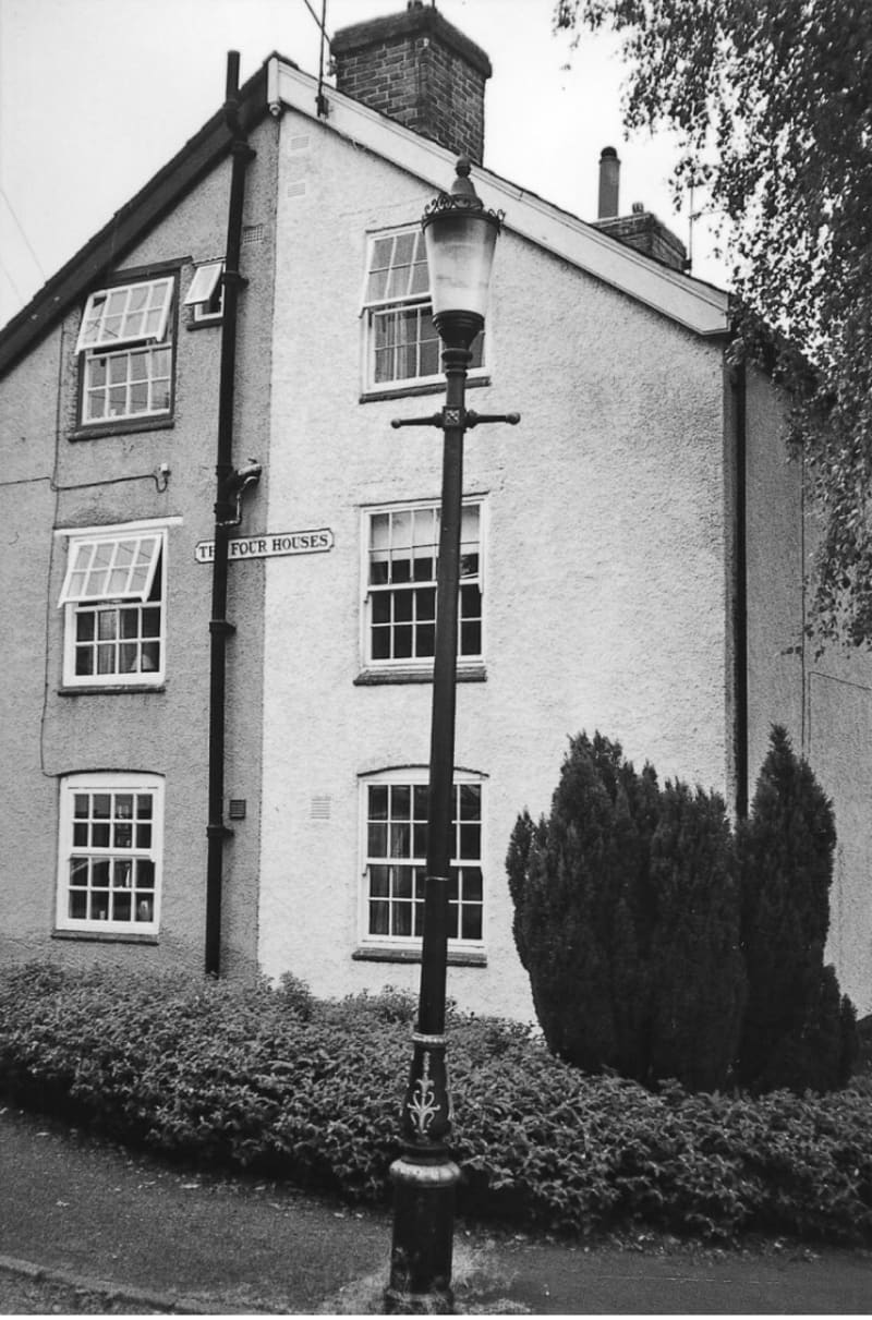 The Four Houses at Darley Abbey, Derbyshire, 1792: photo from wondersofthepeak.org.uk