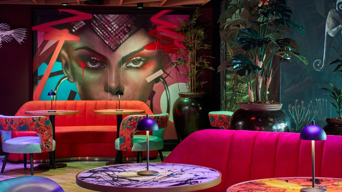 NYX Hotel Edinburgh features bold interior designs