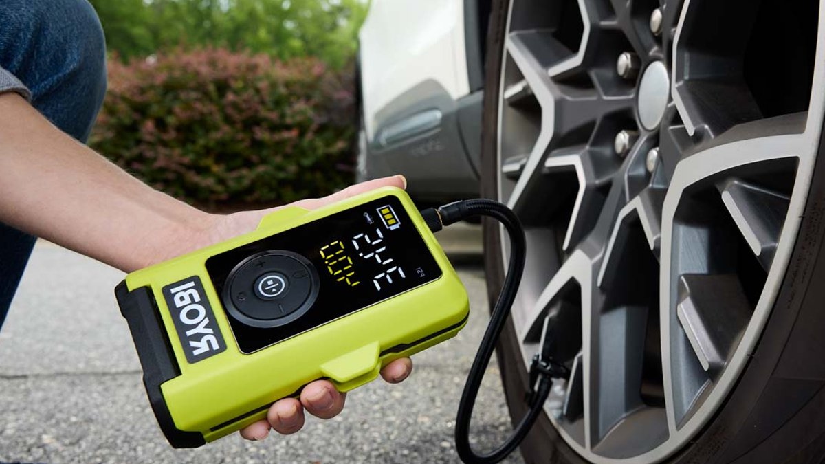 Ryobi Launches Smaller Inflators With Full Power - compact inflators