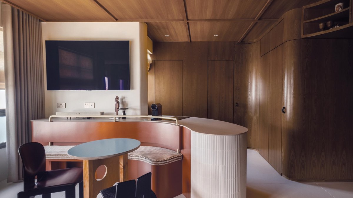 Boutique Hotel Finds New Home in 2-Room BTO Flat - boutique hotel flat renovation