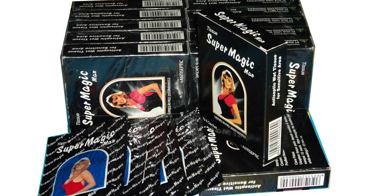 Apa Itu Tisu Magic? Obat Kuat Berbentuk Tisu Basah