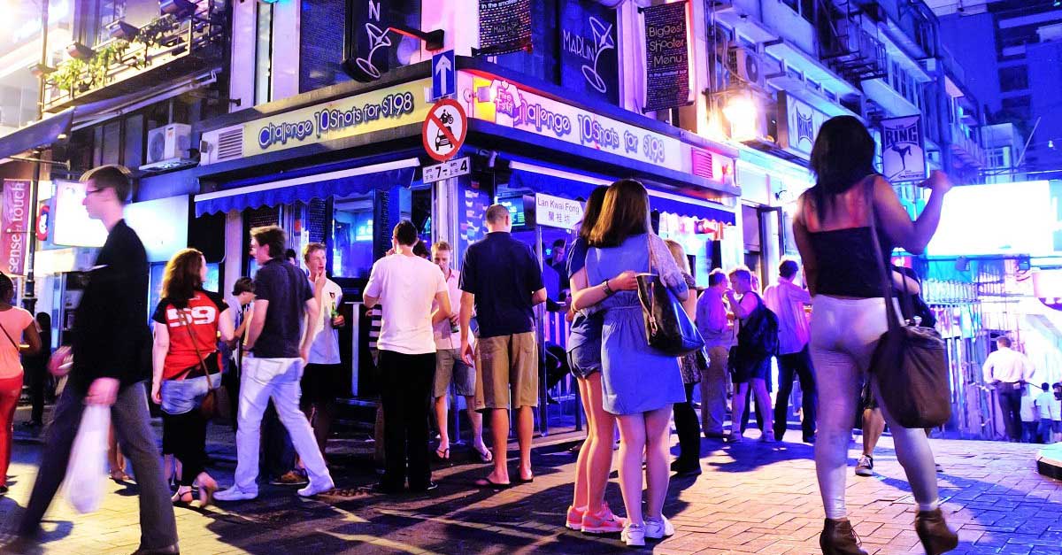  Dunia Malam  Hongkong Nightlife Lan Kwai Fong