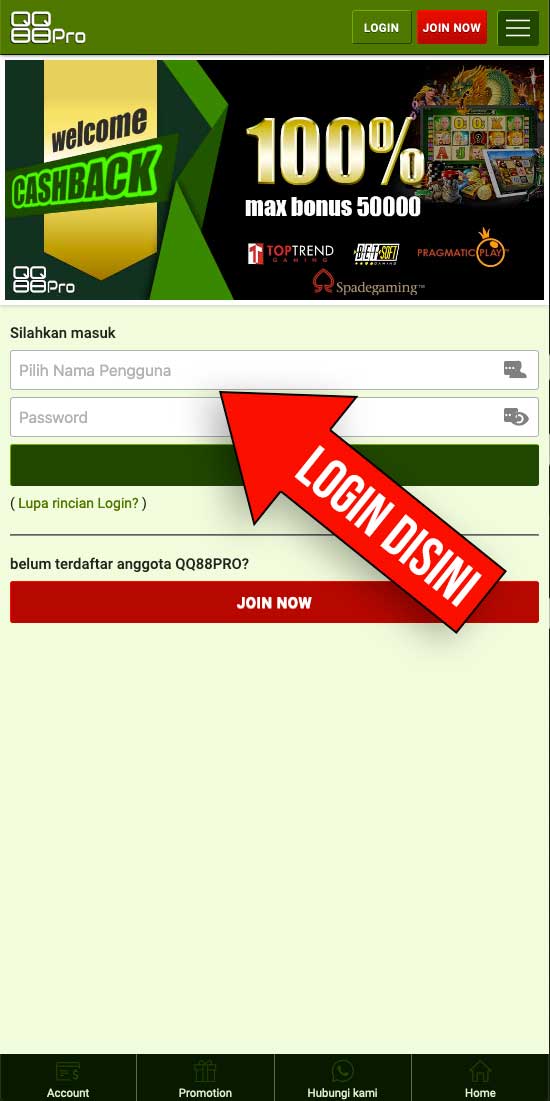 Tutorial Deposit QQ88Pro 1