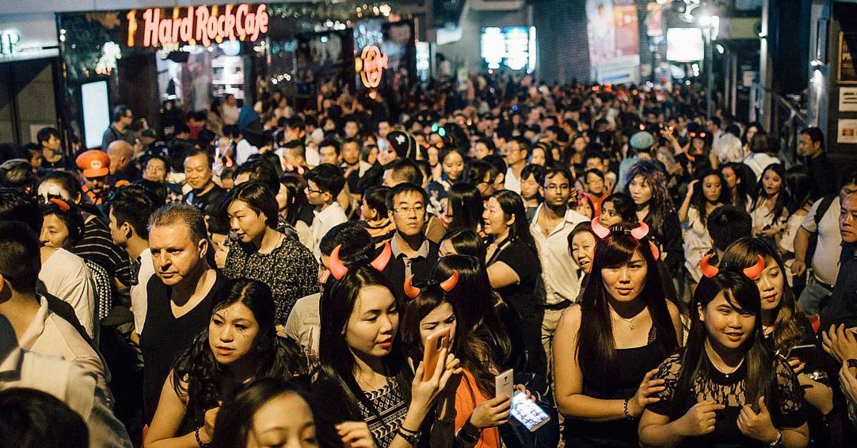 Dunia Malam Hongkong Nightlife Lan Kwai Fong