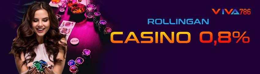 Promosi cashback mingguan rollingan 0.8% casino