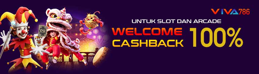 Slot Promo WCB 100% Welcome CashBack 100%