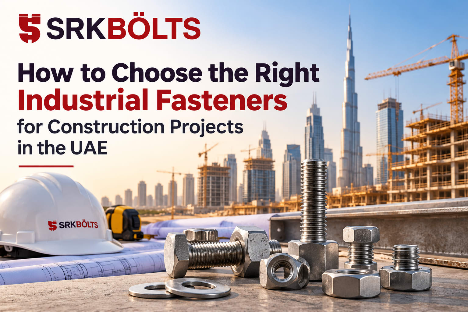 How to Choose the Right Industrial Fasteners for Construction Projects in the UAE