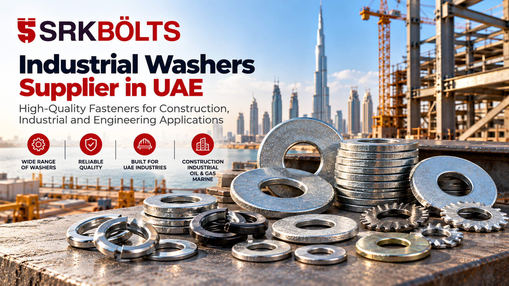 Small Components, Stronger Connections: Your Complete Guide to Choosing the Best Industrial Washers Supplier in UAE