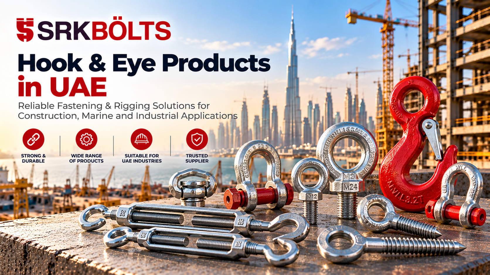 Hook & Eye Products in UAE: Small Components, Powerful Connections for Industrial & Construction Projects