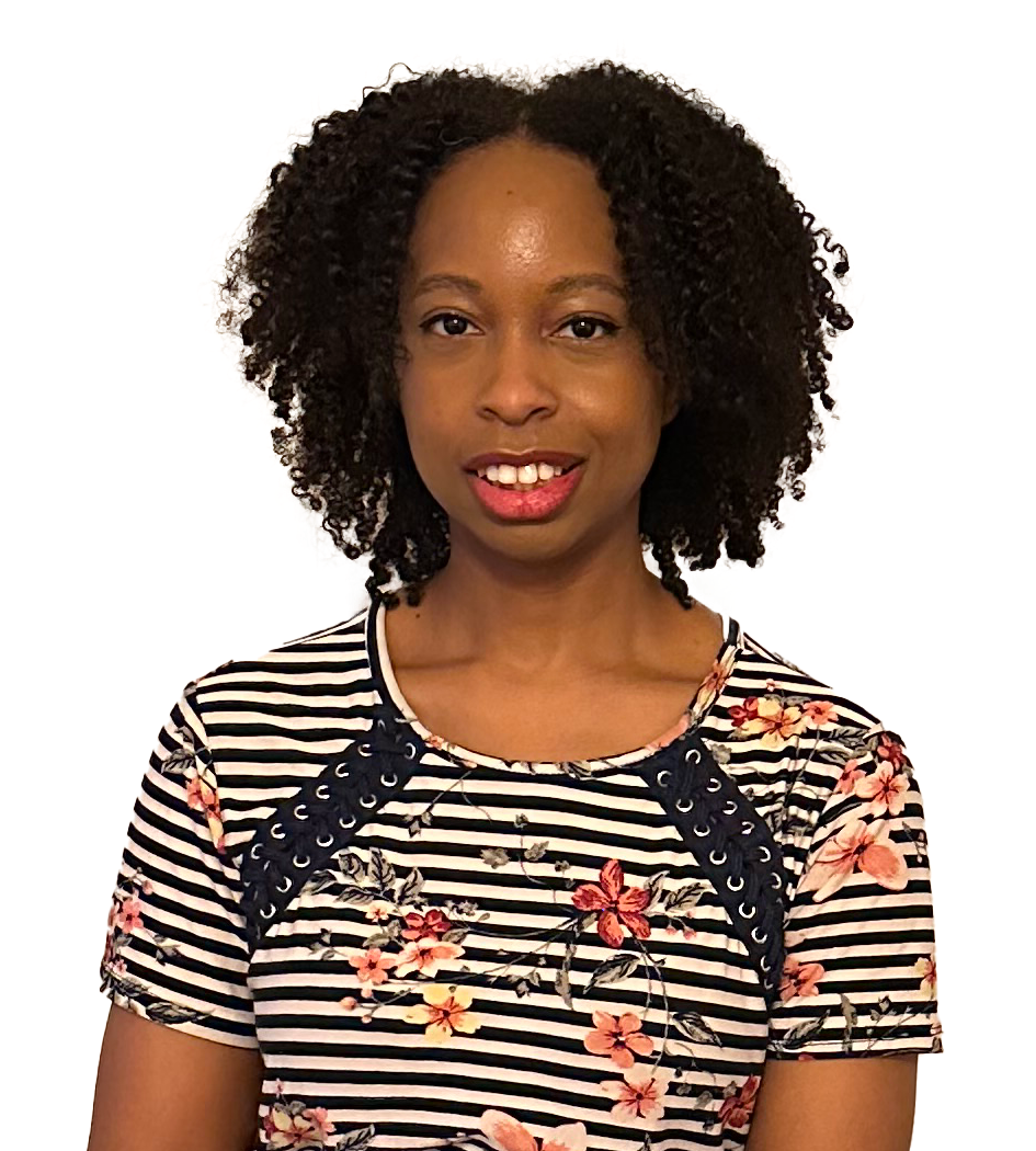 Woman smiling wearing white shirt