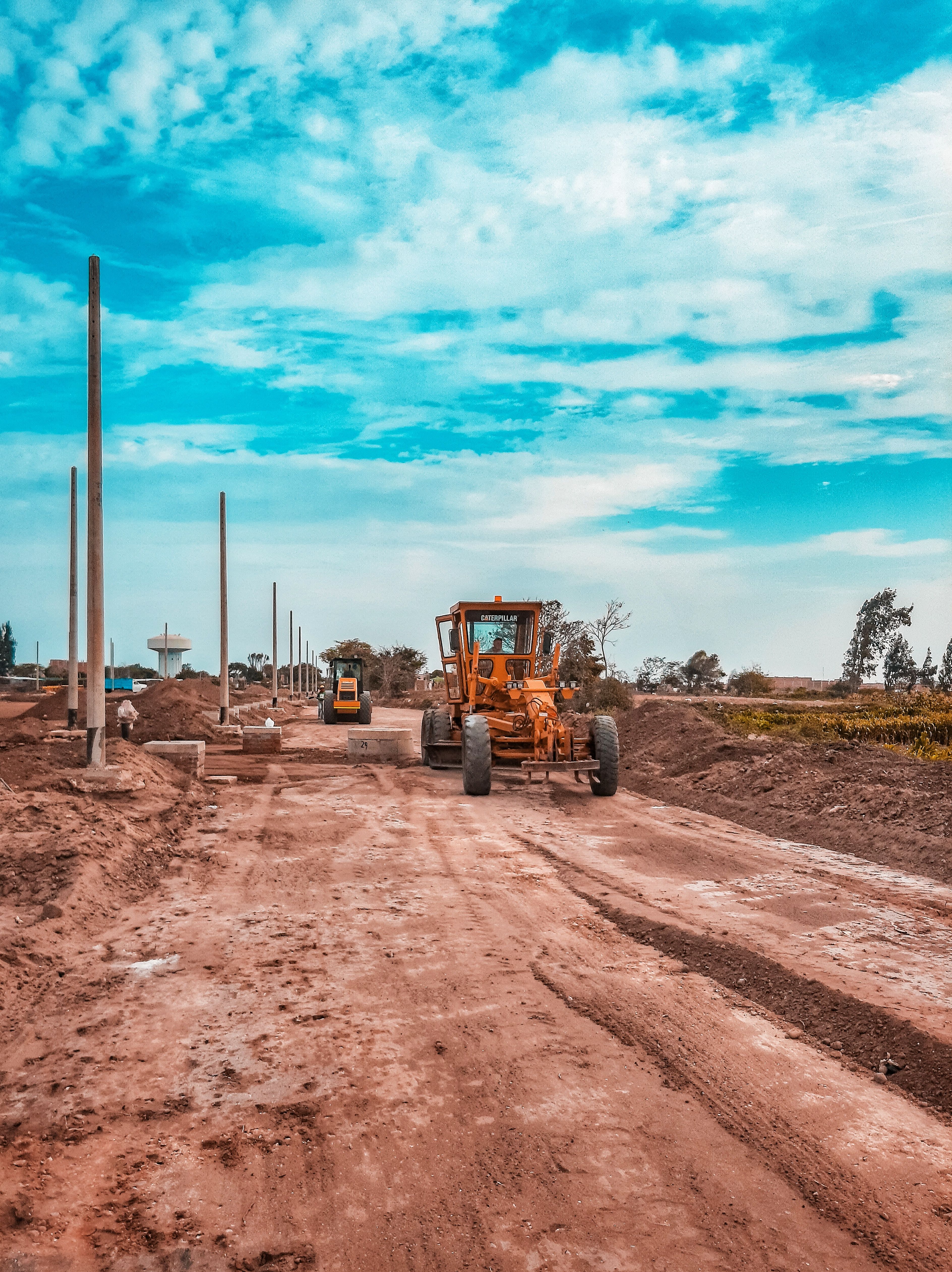 Terrassement chantier