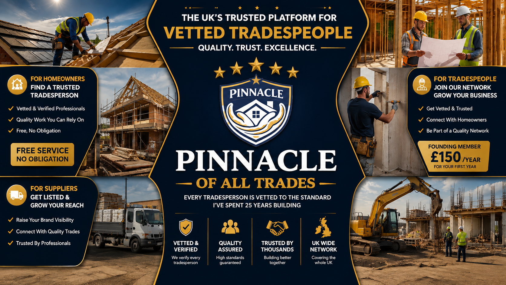 Pinnacle Builder — Construction & Renovation Social Acquisition