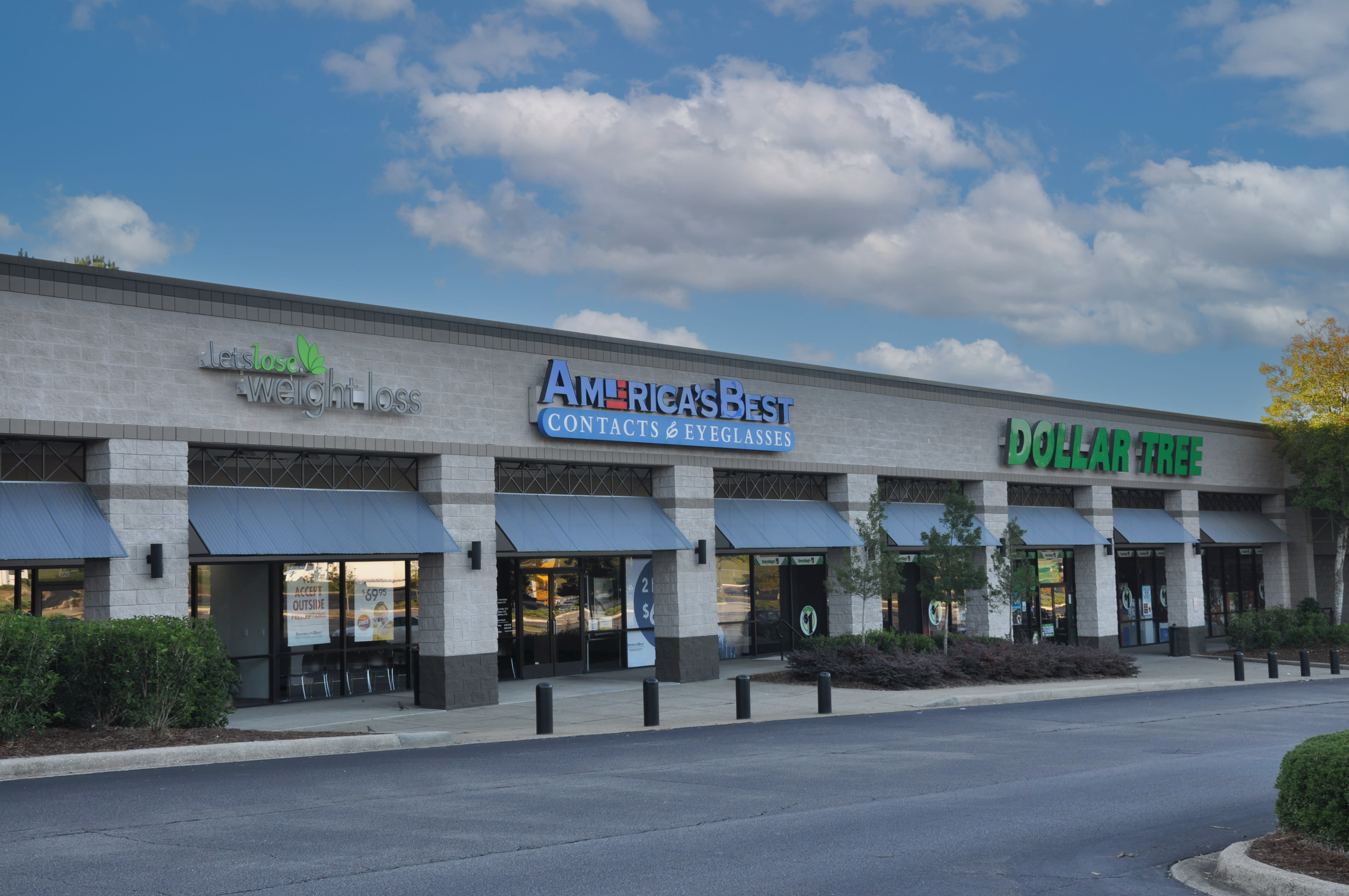 Wildwood Centre - America's Best & Dollar Tree