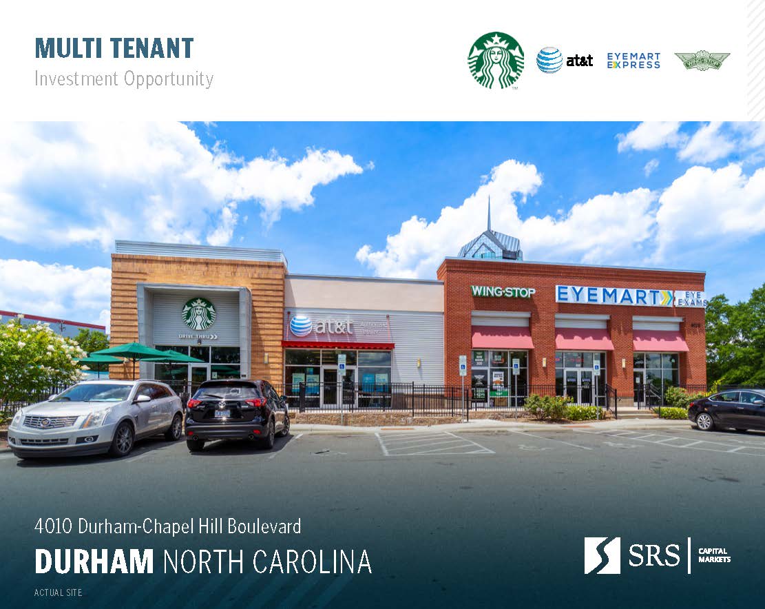 Durham NC - Starbucks, ATT, Eyemart & WingStop.jpg