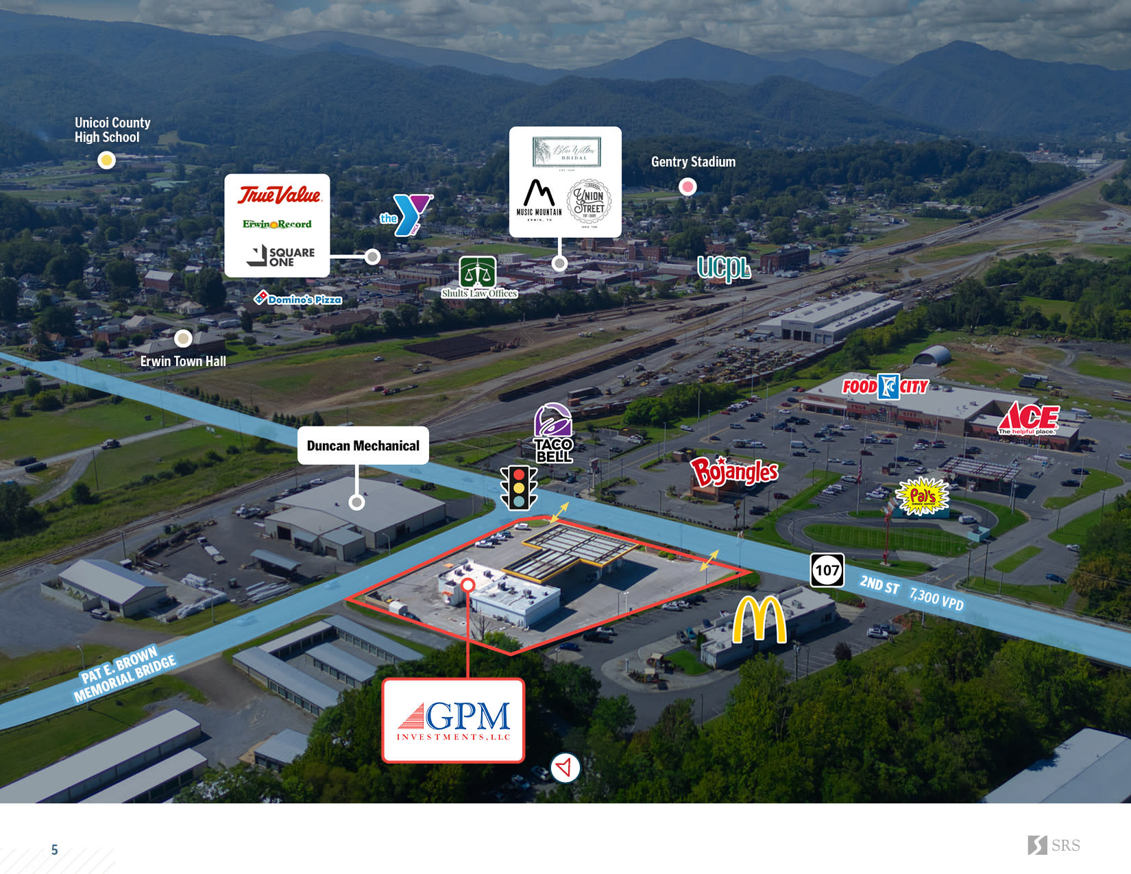 Erwin, TN - GPM Investments, LLC (Roadrunner) | Retail investment sale ...