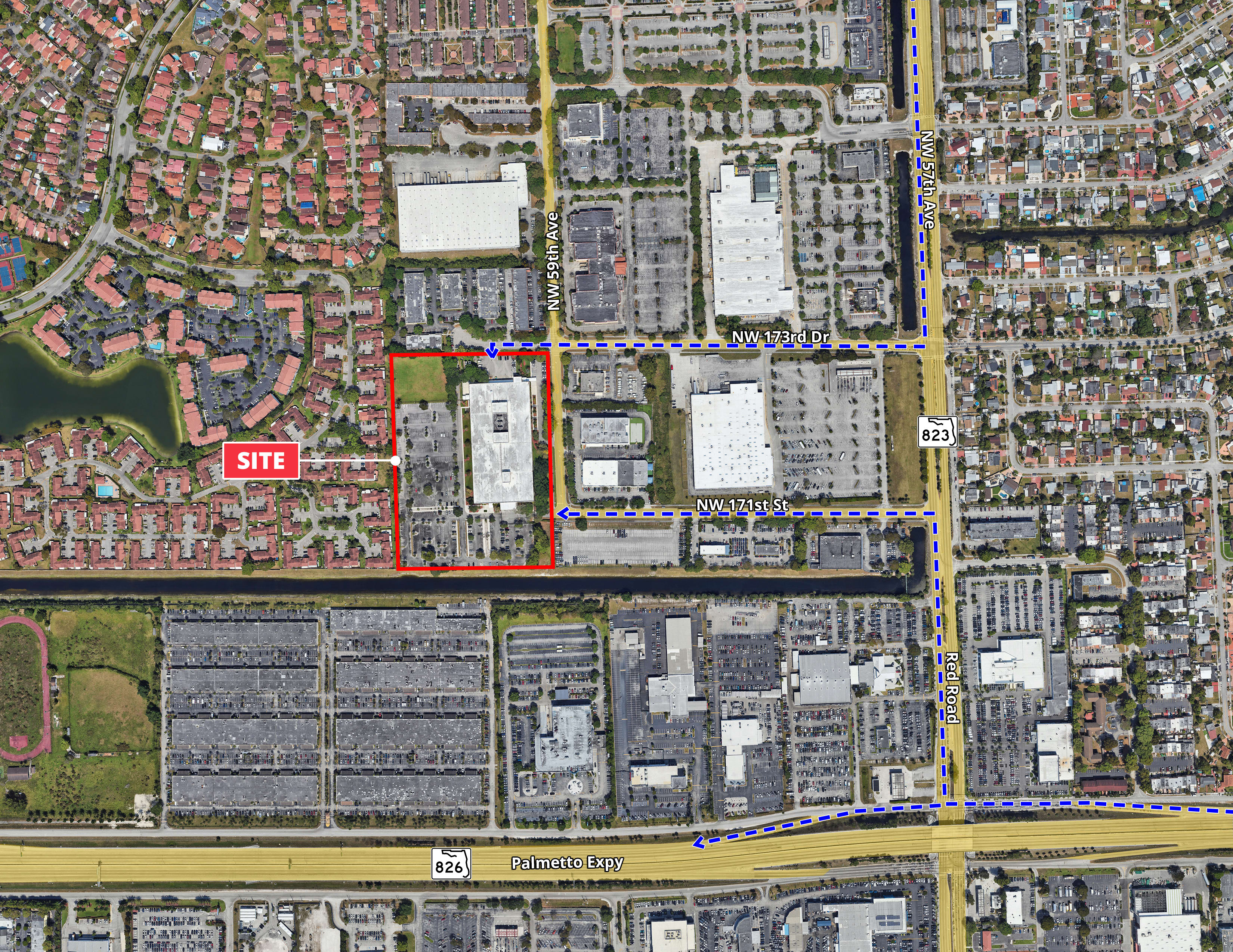17100 NW 59th Ave (Aerial)