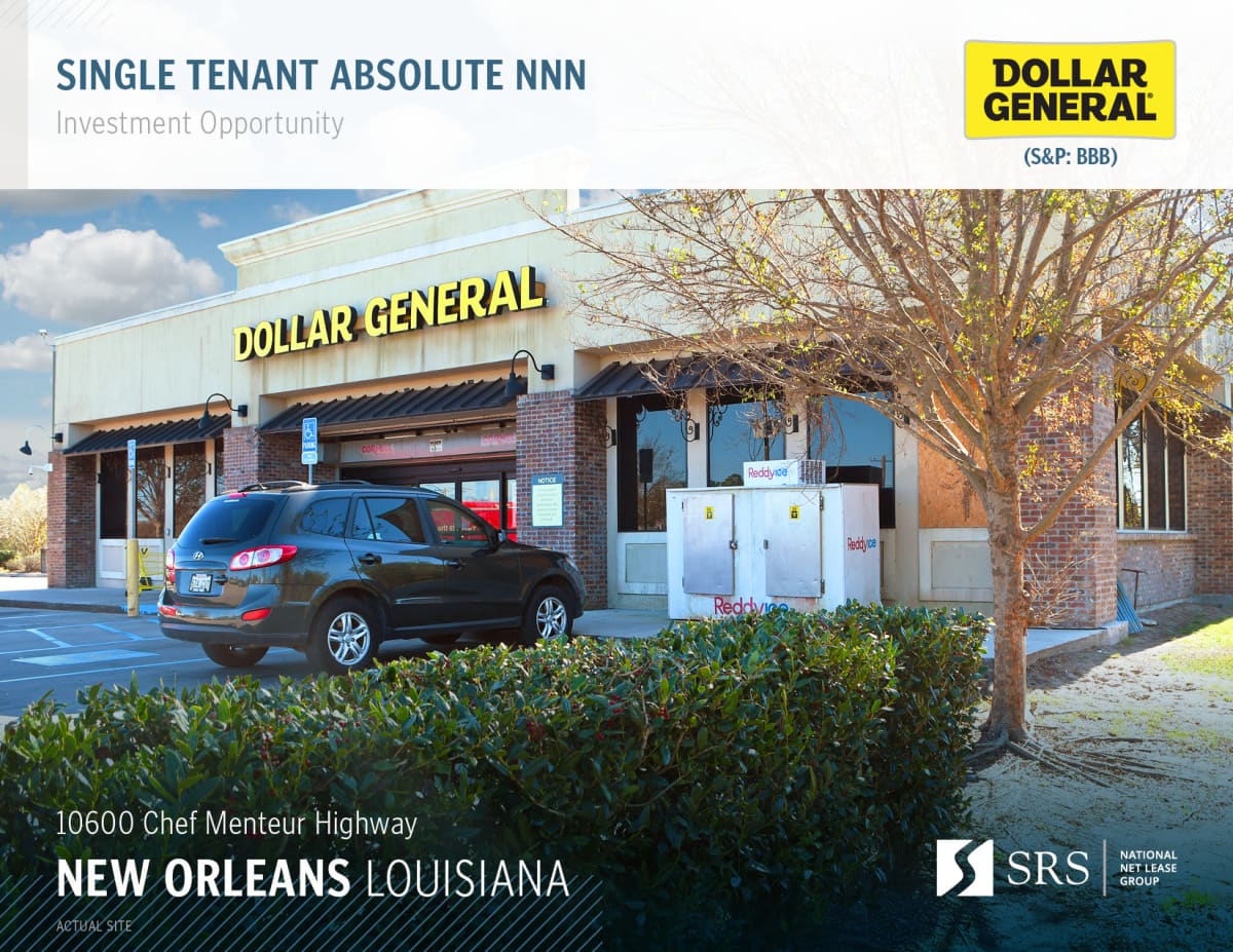 New Orleans, LA Dollar General Retail investment sale in New