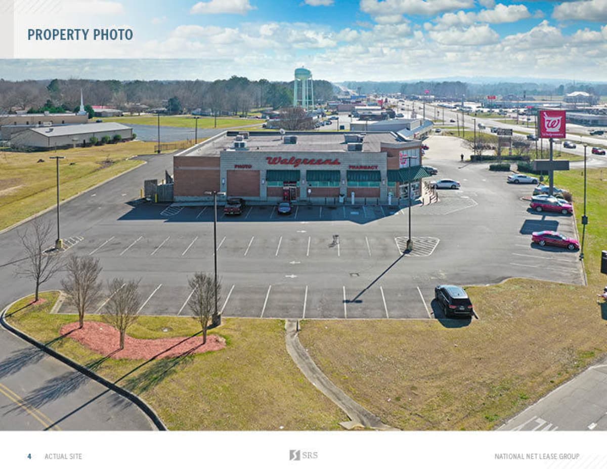Boaz, AL Walgreens Retail investment sale in Boaz, Alabama SRS