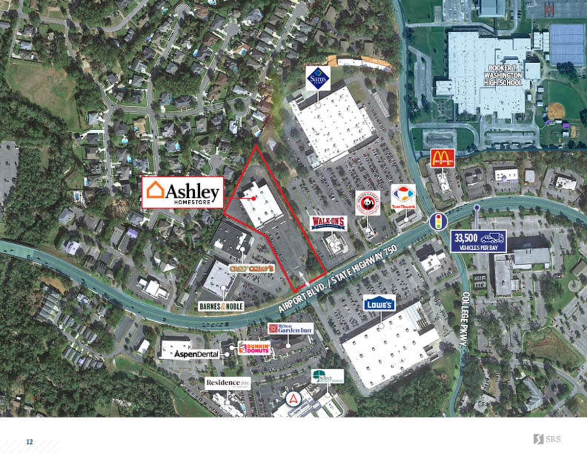 Pensacola, FL Ashley Furniture Retail investment sale in Pensacola