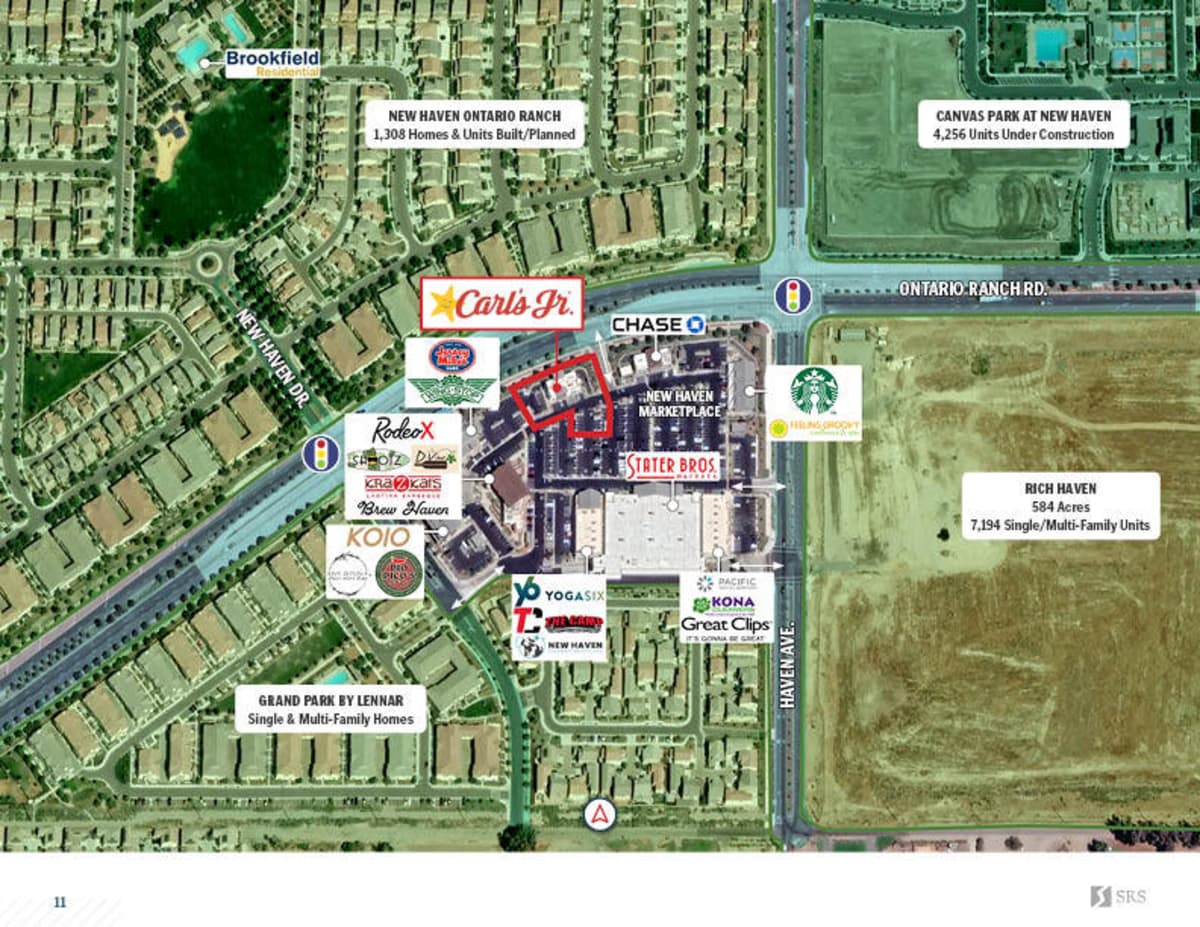 Ontario, CA Carl's Jr. Retail investment sale in Ontario