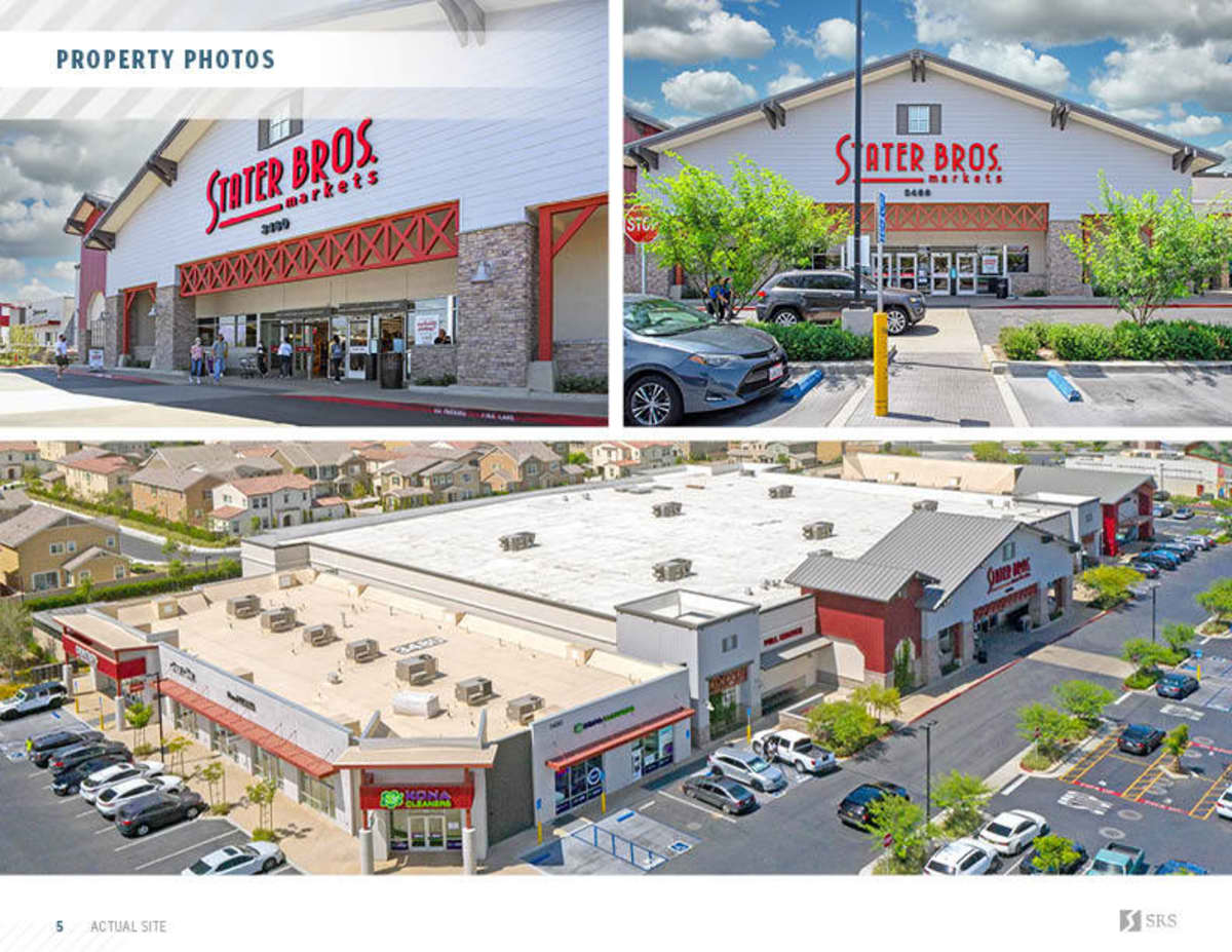 Ontario, CA Stater Bros Retail investment sale in Ontario