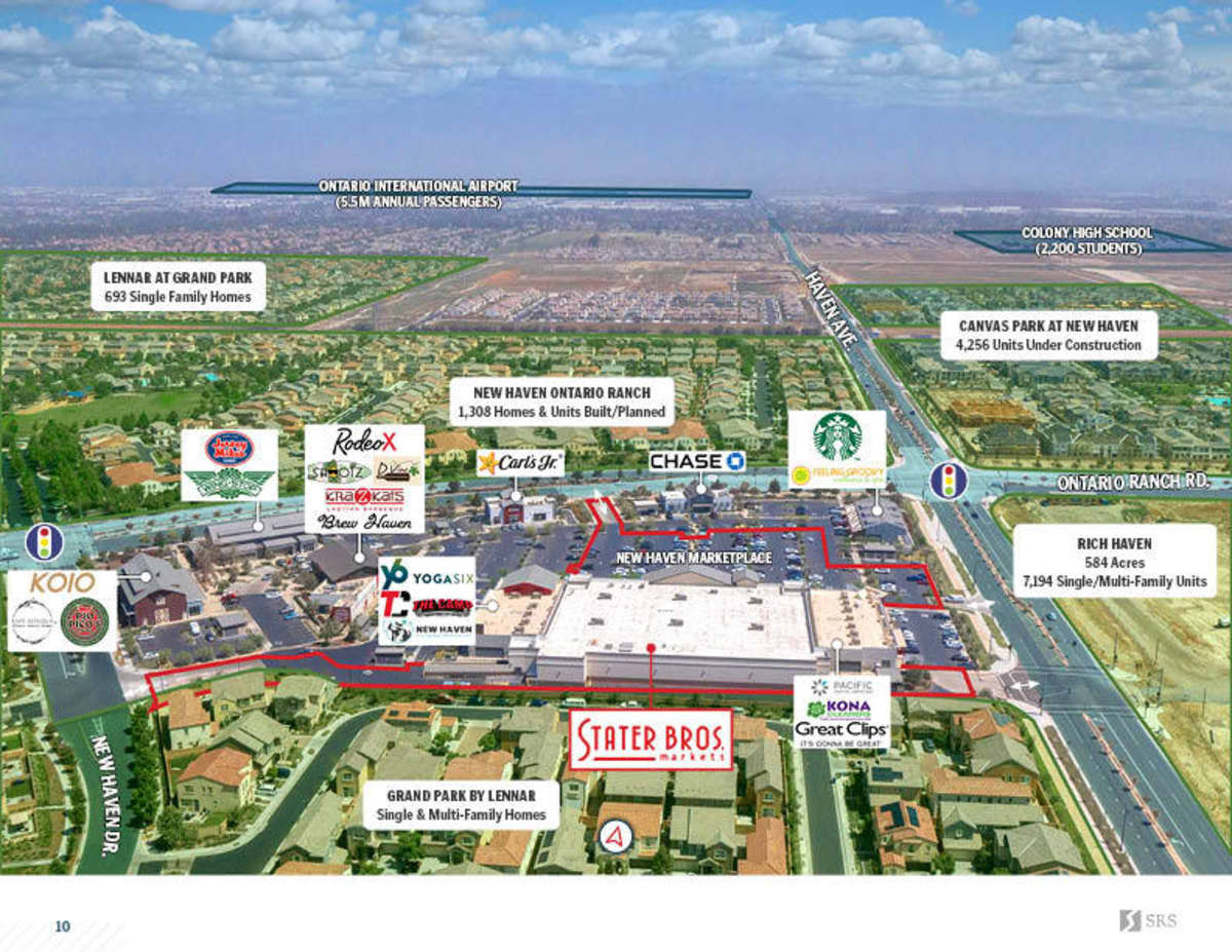 Ontario, CA Stater Bros Retail investment sale in Ontario
