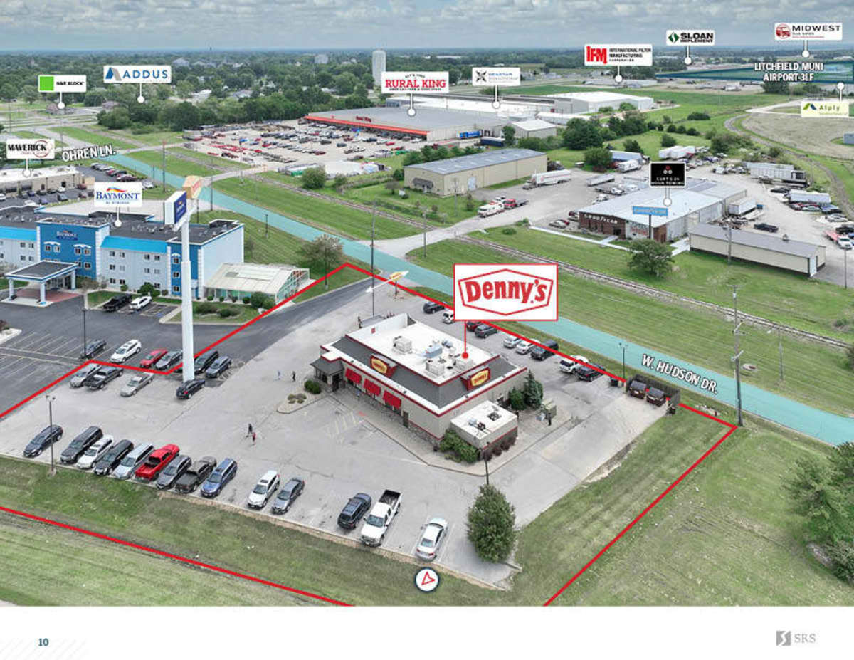 Litchfield, IL Denny's Retail investment sale in Litchfield