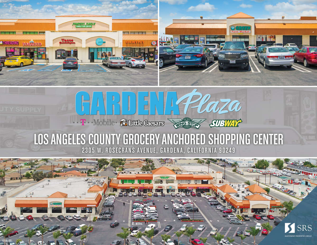 Gardena, CA Gardena Plaza Retail investment sale in Gardena