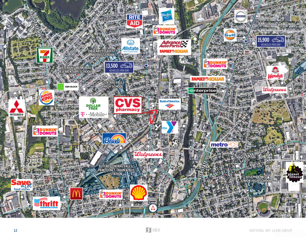 Central Falls, RI CVS (Providence MSA) Retail investment sale in