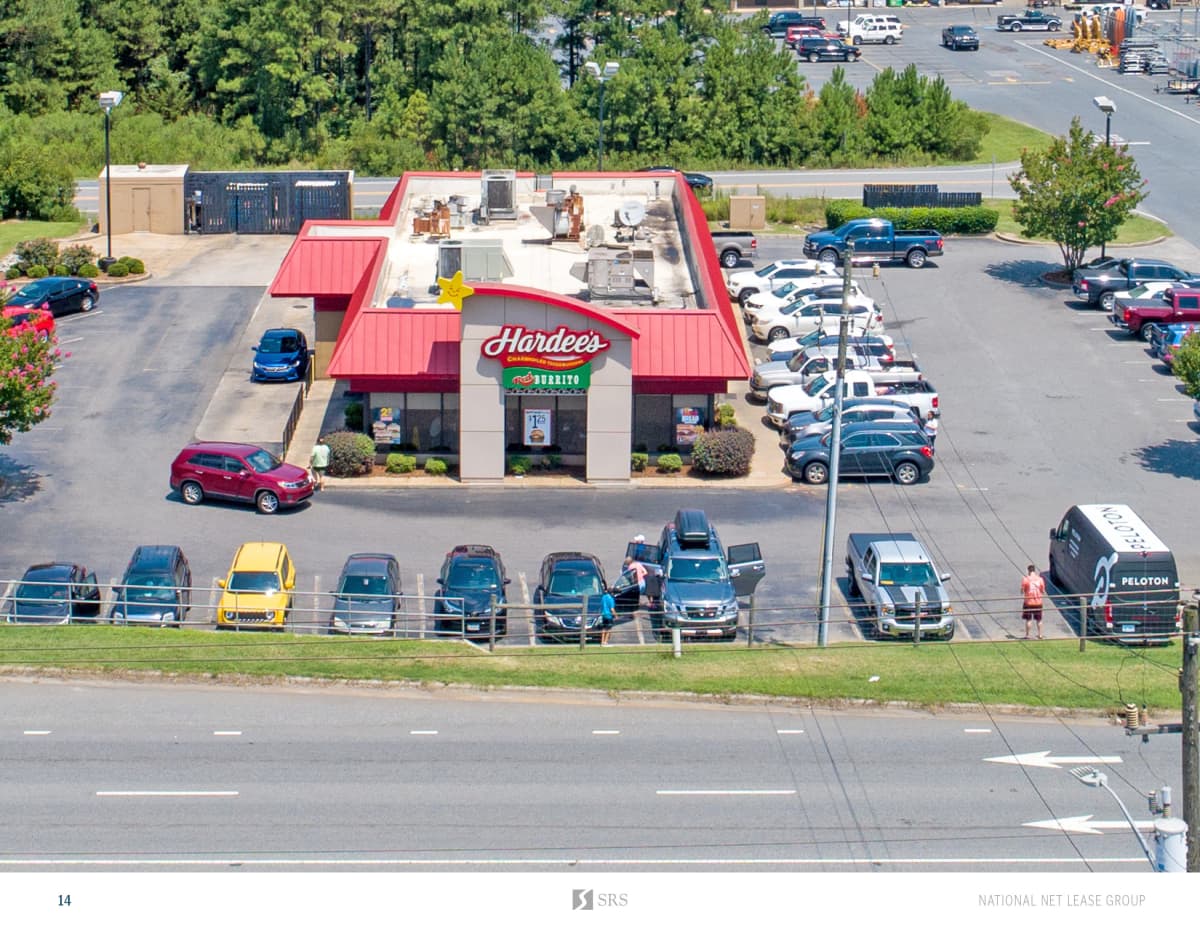 Biscoe, NC Hardee's Retail investment sale in Biscoe, North