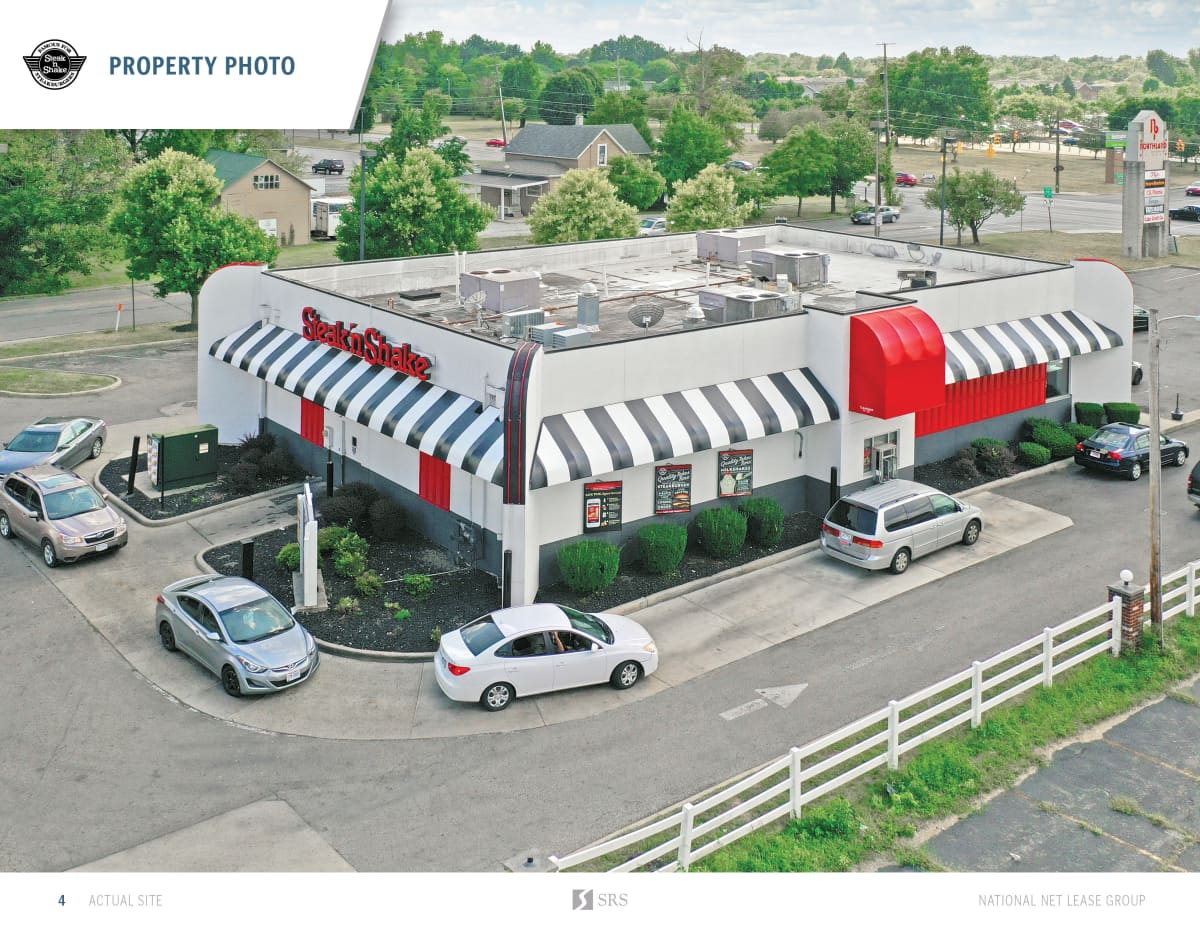 Columbus, OH Steak N' Shake Retail investment sale in Columbus
