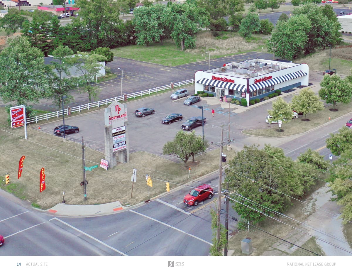 Columbus, OH Steak N' Shake Retail investment sale in Columbus