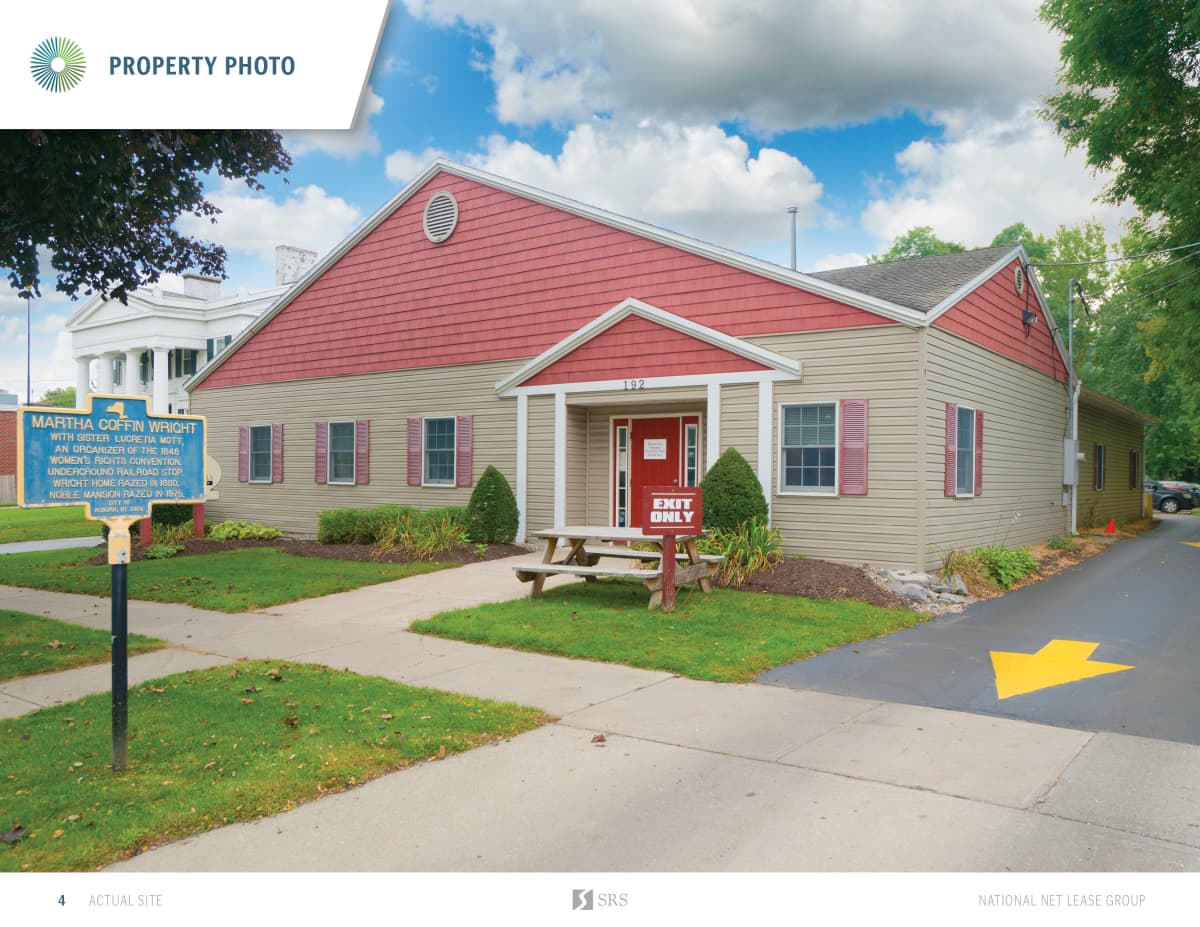 Auburn, NY Associated Medical Professionals Retail investment sale in Syracuse, New York SRS