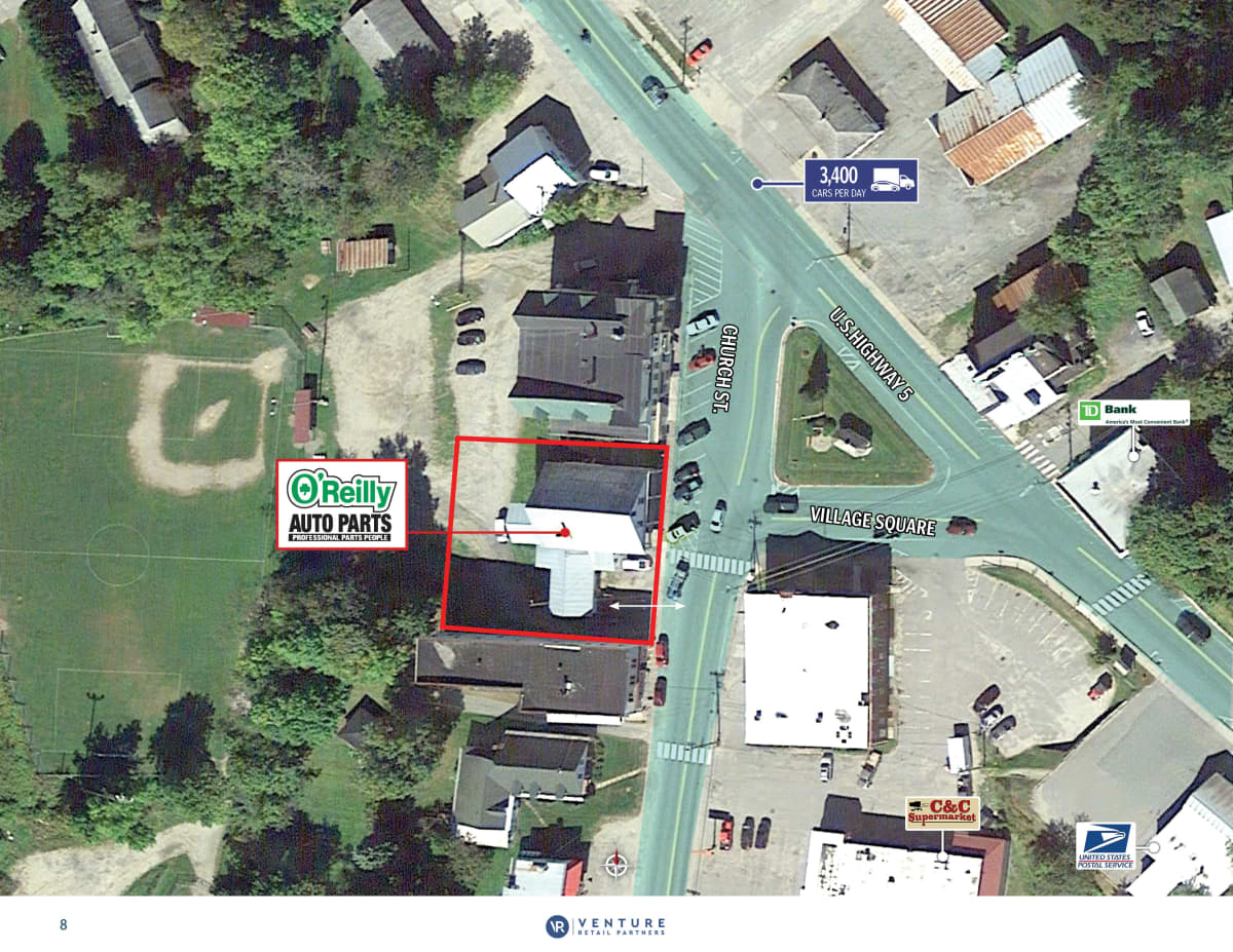 Barton, VT O'Reilly Auto Parts Retail investment sale in Barton