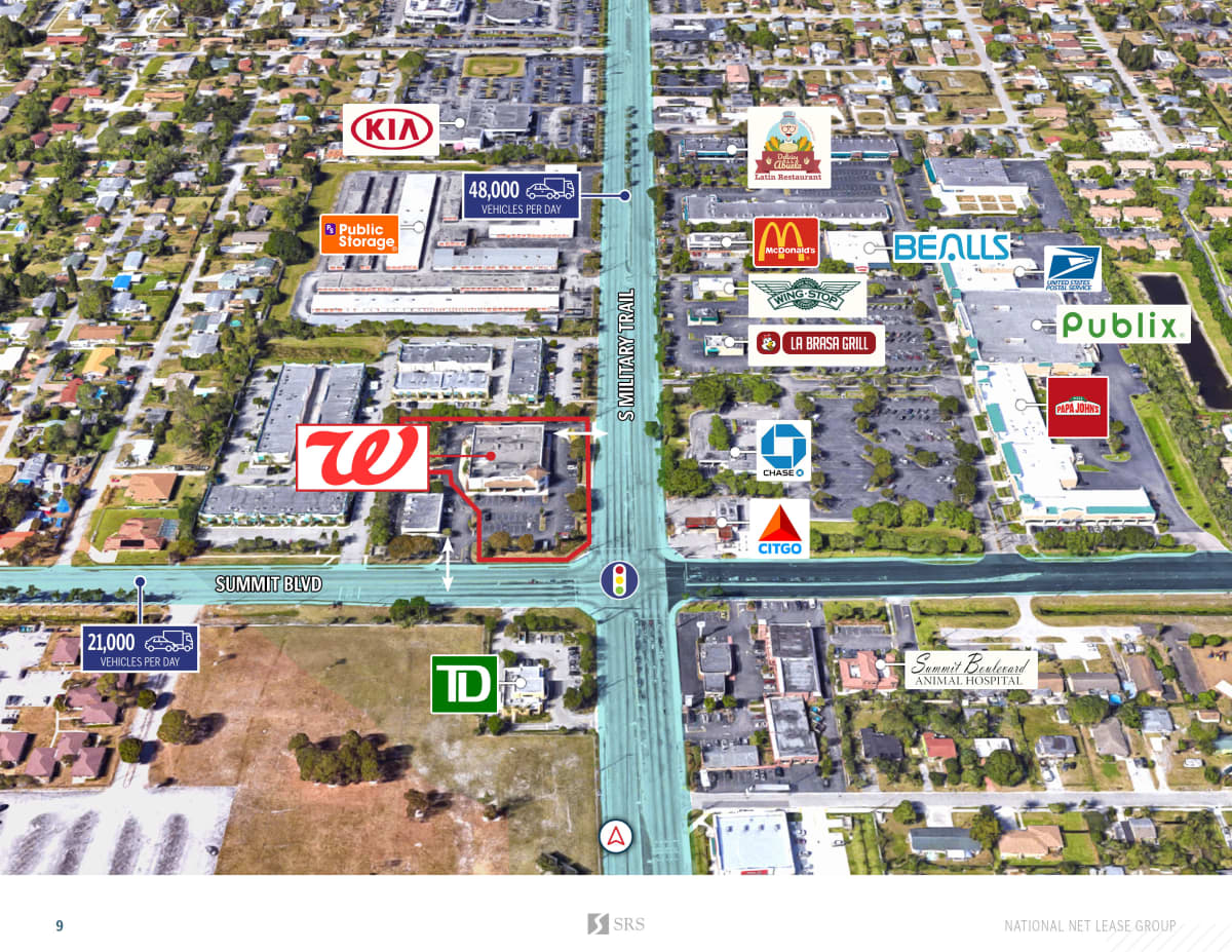 West Palm Beach, FL Walgreens Retail investment sale in West Palm