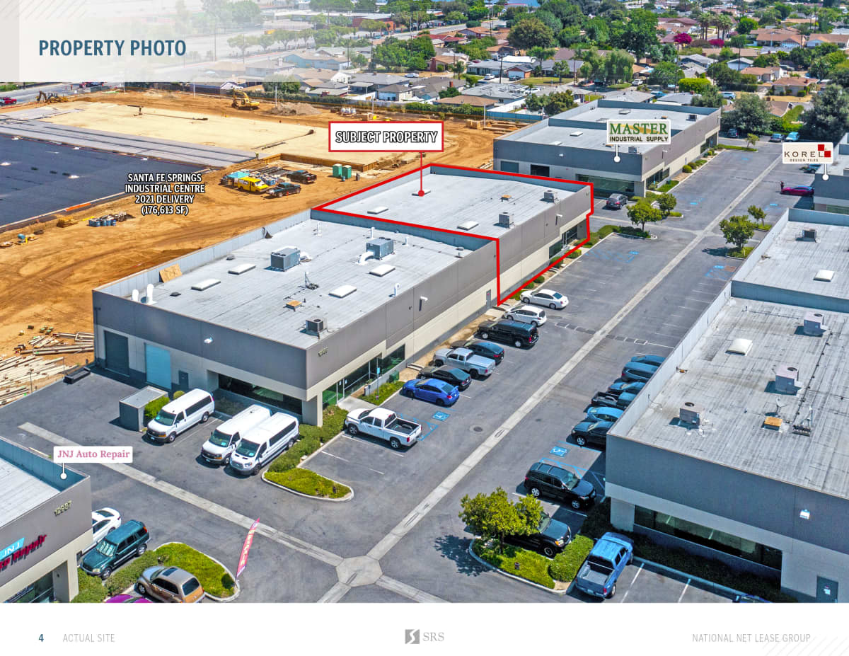 Image showcasing Santa Fe Springs, CA - Industrial Condo | Industrial investment sale in ...