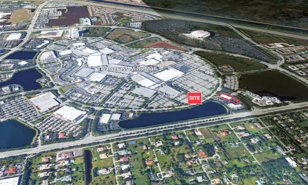 Highly Visible Retail Outparcel at Sawgrass Mills Retail for lease in