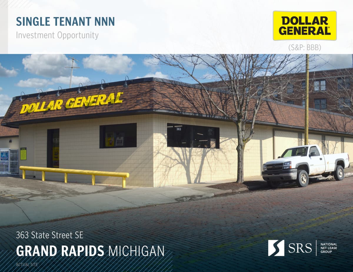 Grand Rapids, MI Dollar General Retail investment sale in Grand