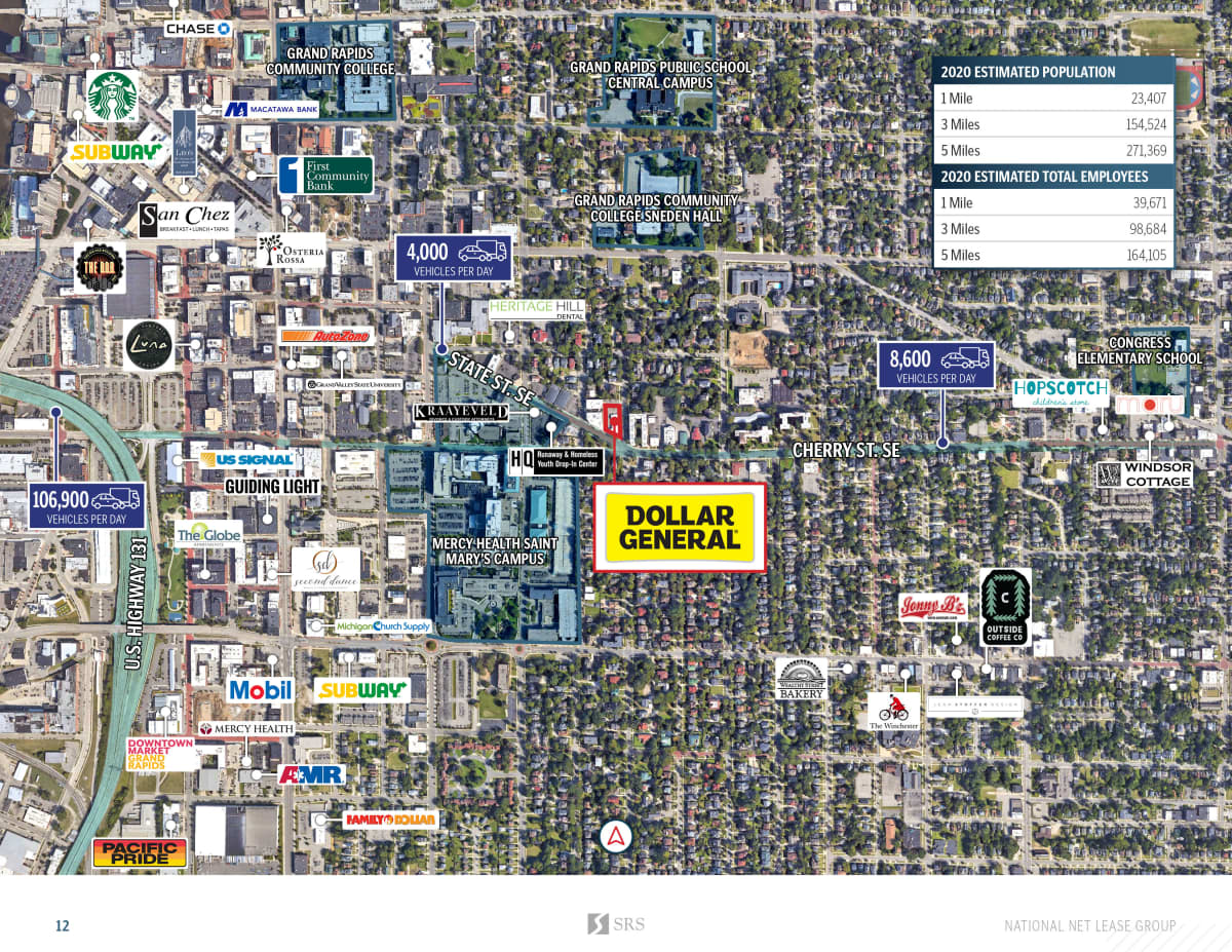 Grand Rapids, MI Dollar General Retail investment sale in Grand