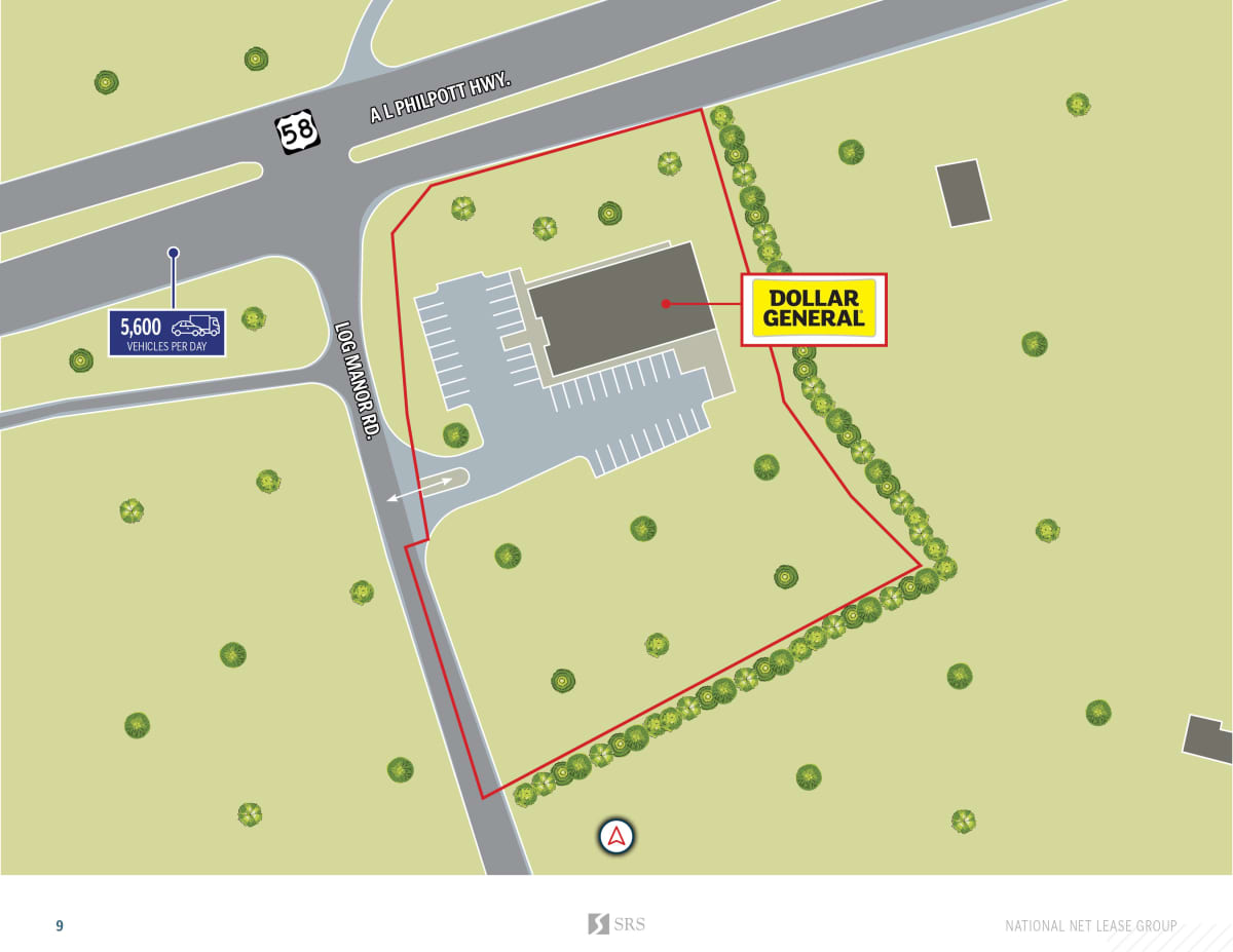 Spencer, VA Dollar General Retail investment sale in Spencer