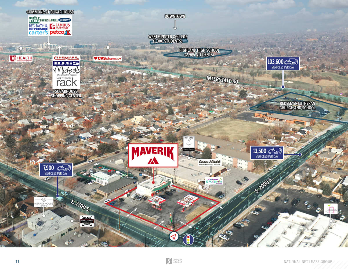 Salt Lake City UT Maverik Convenience Store & Gas Station Retail