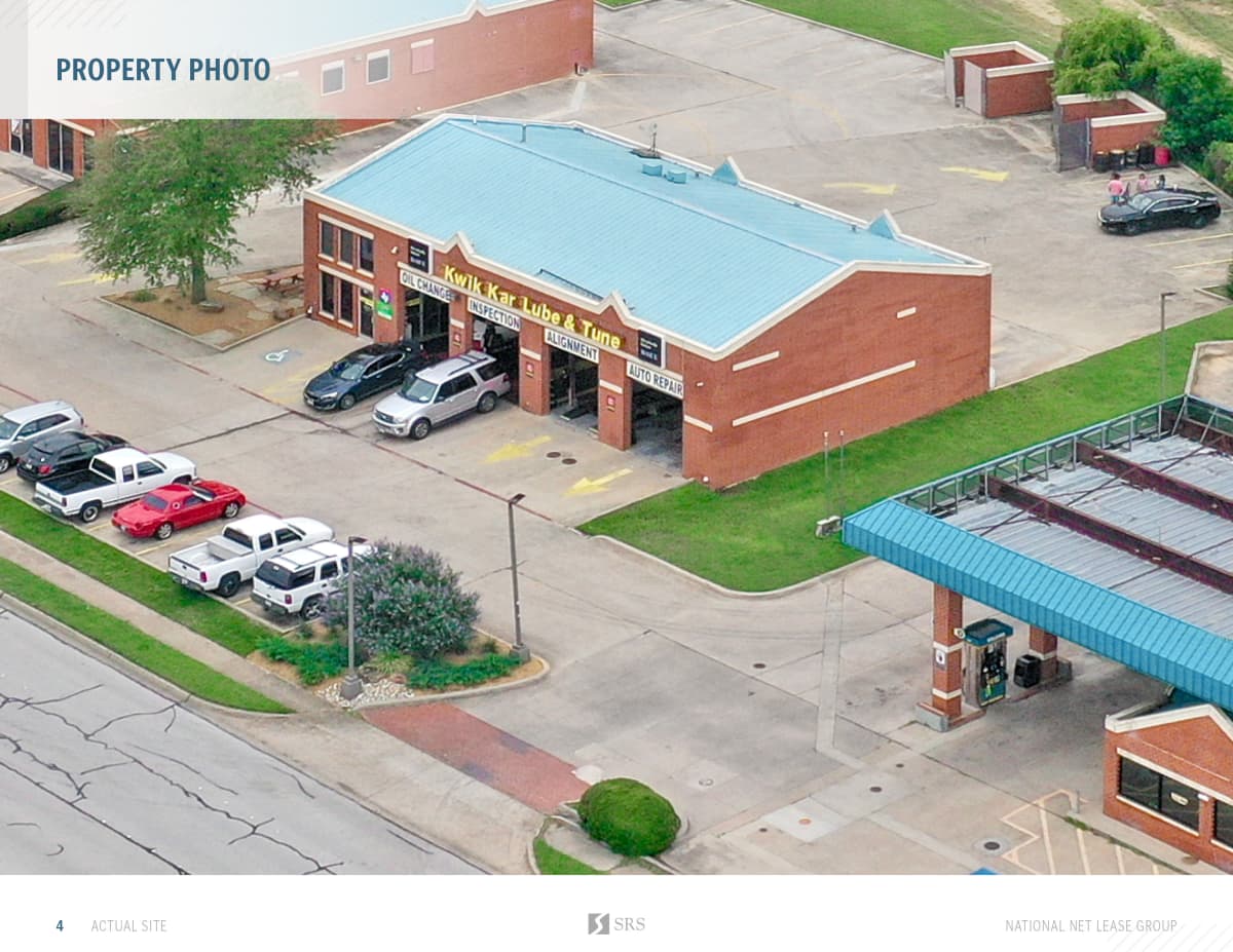 Hurst, TX Kwik Kar Tune and Lube Retail investment sale in Hurst