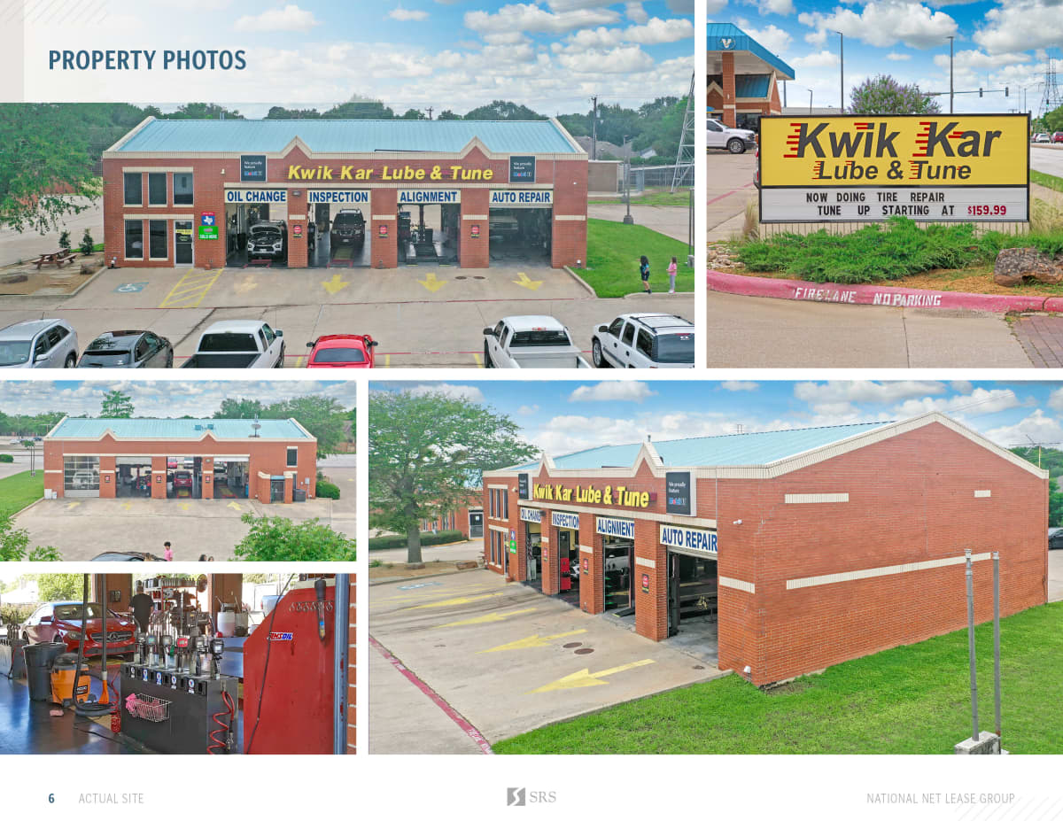 Hurst, TX Kwik Kar Tune and Lube Retail investment sale in Hurst