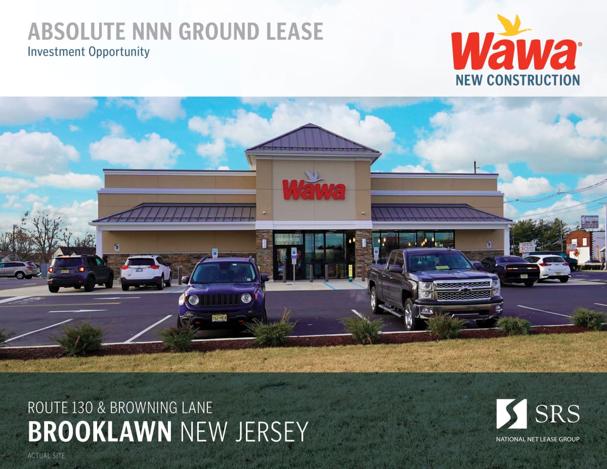 Brooklawn, NJ Wawa Retail investment sale in Brooklawn, New Jersey