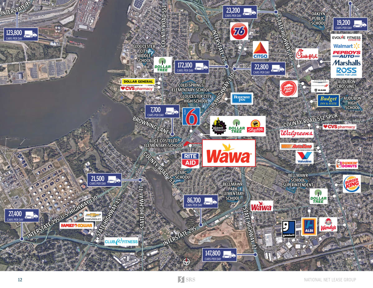 Brooklawn, NJ Wawa Retail investment sale in Brooklawn, New Jersey