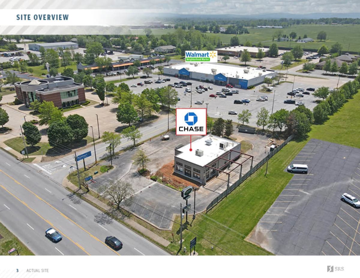 Springdale, AR Chase Bank Retail investment sale in Springdale