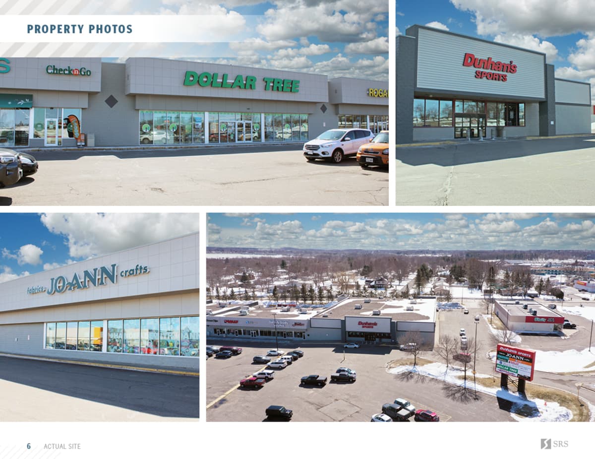 Marshfield, WI MultiTenant Strip Retail investment sale in