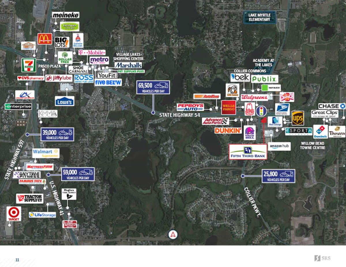 Tampa (Lutz), FL Fifth Third Bank Retail investment sale in Lutz